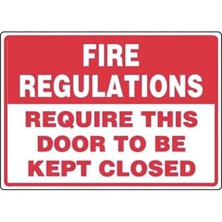 Accuform SAFETY SIGN FIRE EXIT  DO NOT BLOCK MEXT929XL MEXT929XL